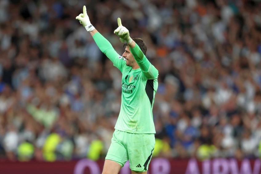 Thibaut Courtois, portarul lui Real Madrid. FOTO: Imago Images