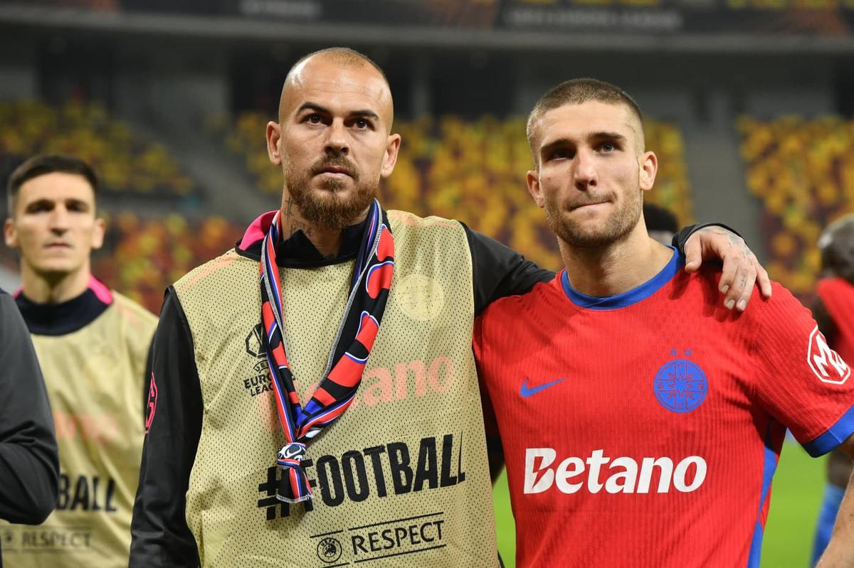 Raul Rusescu, la pauza FCSB - Bologna: „Să recunoaștem!”