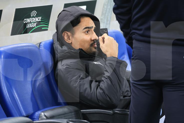 Ștefan Baiaram, trist înainte de Craiova - Noah/ foto Ionuț Iordache (GSP)