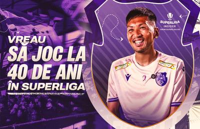 Străinul cu cele mai multe meciuri în Superliga vrea să joace până la 40 de ani