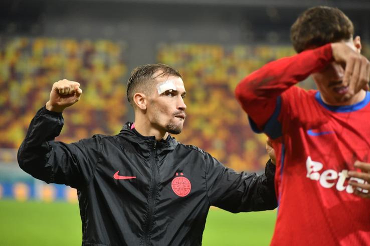Darius Olaru în FCSB – Bologna // foto: Cristi Preda (GSP)