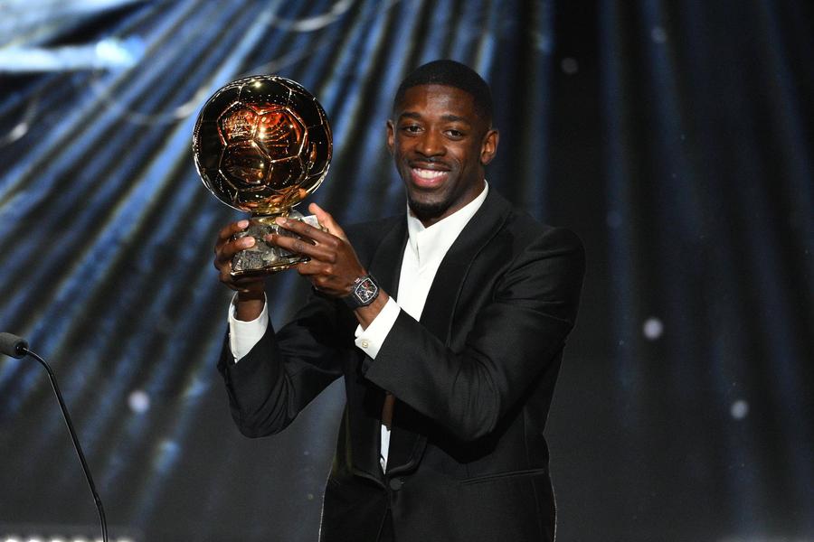 Ousmane Dembele, câștigătorul Balonului de Aur în 2025 // foto: imago images Protestele din Paris au amânat PSG - Lyon » Meciul se joacă în timpul ceremoniei Balonului de Aur, iar parizienii au trei nominalizați