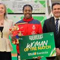 Danila So Delgado, jucătoarea meciului Spania - Japonia/Foto: Facebook (Real Federacion Espanola de Balonmano)