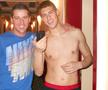 Călin Tiut, alături de Cristi Panin / Sursă foto: Arhivă personală