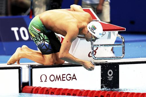 Chad Le Clos și ritualul său care semănă cu al altor înotători FOTO Imago Images