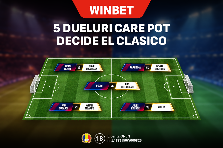 Barcelona – Real Madrid: cinci dueluri-cheie care pot decide El Clasico din 2026