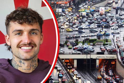Diogo Pinto s-a acomodat deja la traficul din Capitală
Fotomontaj Daiana Apostol