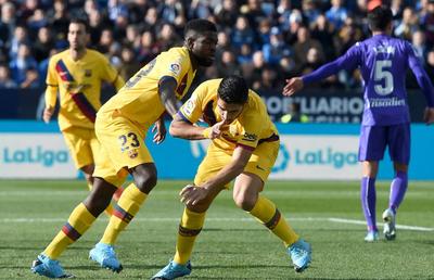 LEGANES - BARCELONA 1-2 //  FOTO + VIDEO Barcelona, victorie chinuită cu ultima clasată! Golul decisiv marcat după o fază controversată