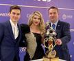 FOTO Logodnica lui Dorin Rotariu a făcut senzație la petrecerea clubului Astana » Floris Ariana a apărut în cea mai scurtă și mulată rochie