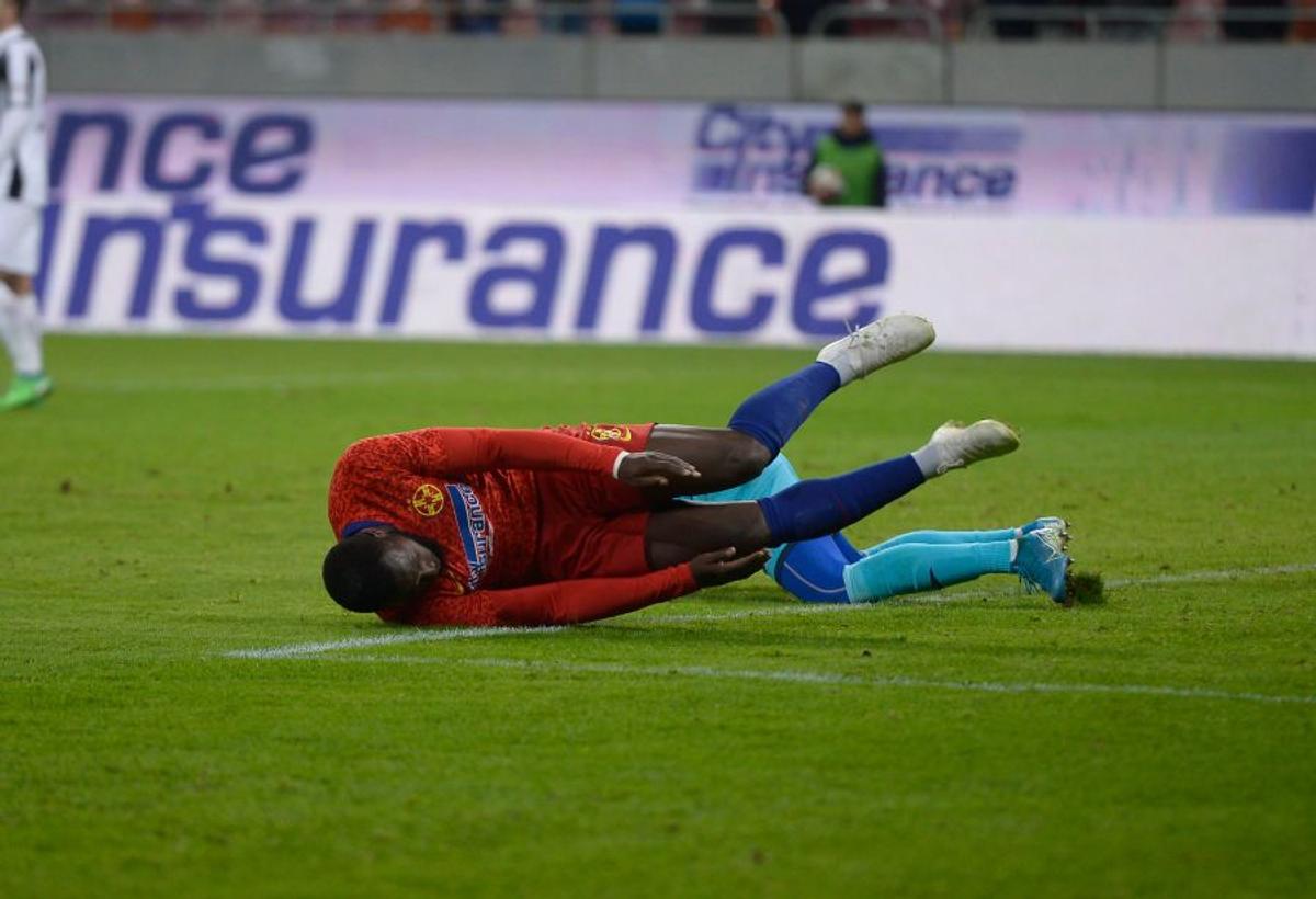 FCSB - ASTRA 1-3 // FOTO Mesajul lui Harlem Gnohere după accidentarea suferită cu Astra » Ce a postat atacantul la miezul nopții