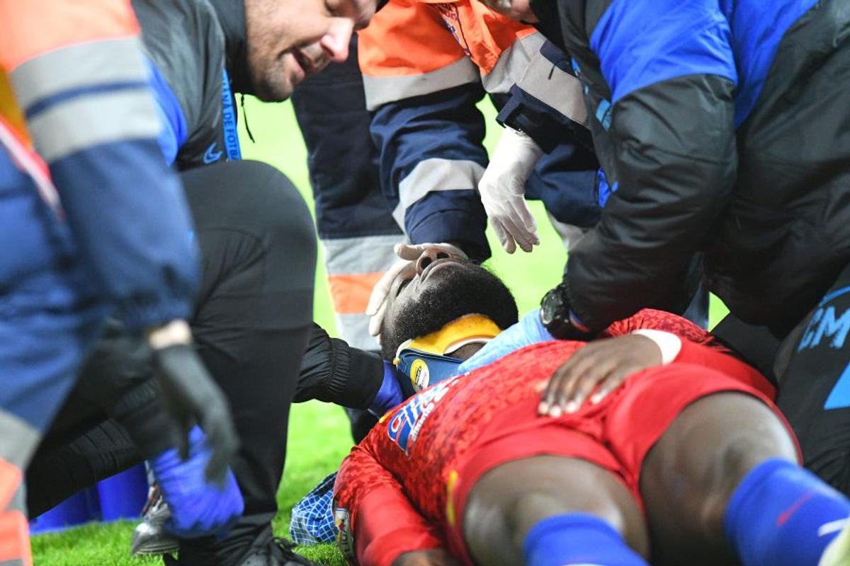 FCSB - ASTRA 1-3 // FOTO Mesajul lui Harlem Gnohere după accidentarea suferită cu Astra » Ce a postat atacantul la miezul nopții