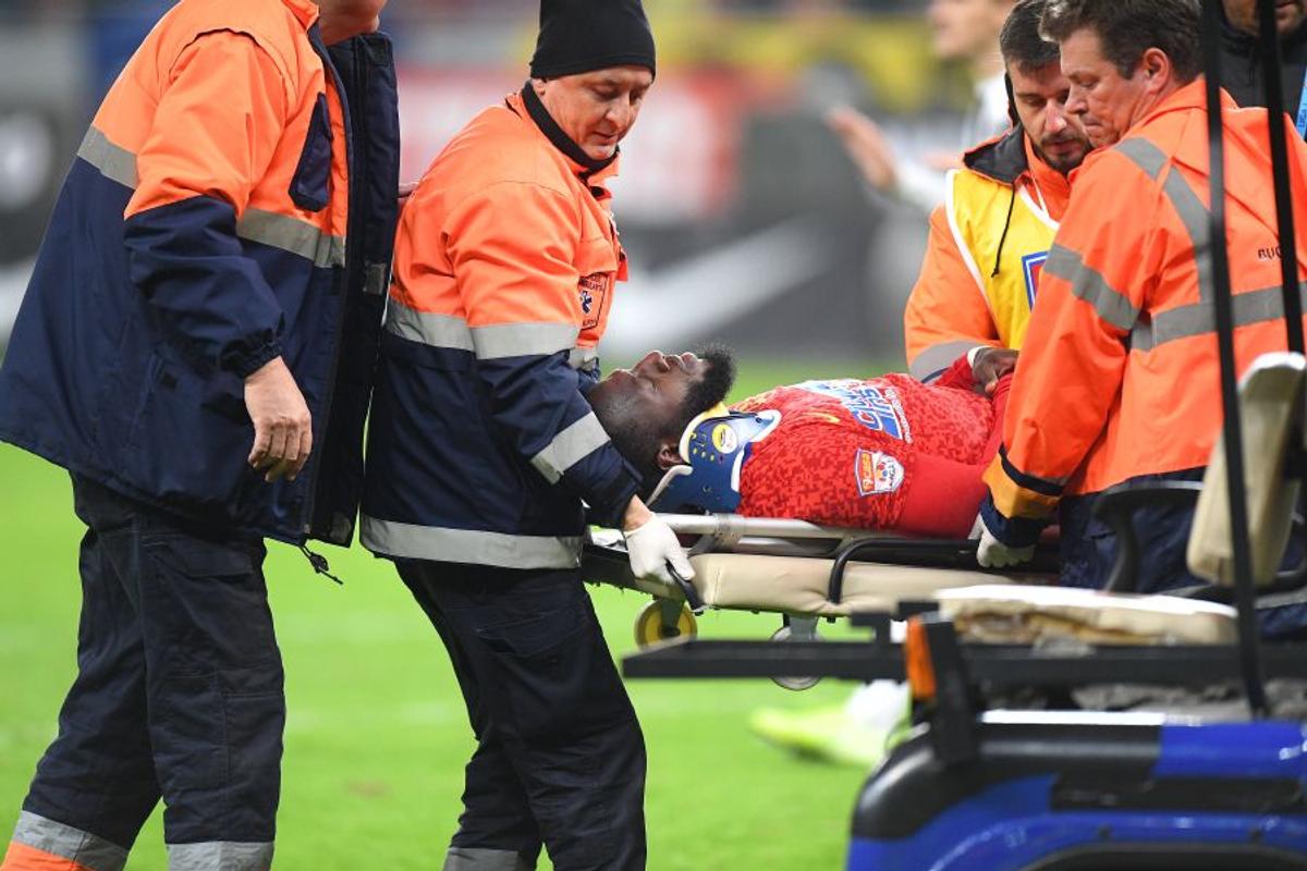 FCSB - ASTRA 1-3 // FOTO Mesajul lui Harlem Gnohere după accidentarea suferită cu Astra » Ce a postat atacantul la miezul nopții