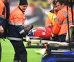 FCSB - ASTRA 1-3 // FOTO Mesajul lui Harlem Gnohere după accidentarea suferită cu Astra » Ce a postat atacantul la miezul nopții