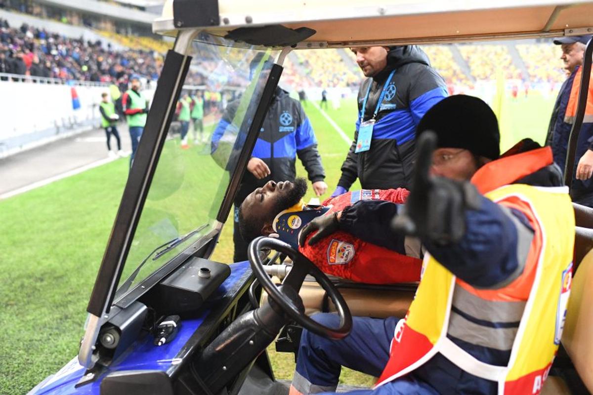 FCSB - ASTRA 1-3 // FOTO Mesajul lui Harlem Gnohere după accidentarea suferită cu Astra » Ce a postat atacantul la miezul nopții