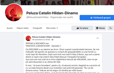Costin Ștucan despre responsabilii crizei de la Dinamo » PCH caută vinovați. E și PCH printre ei?