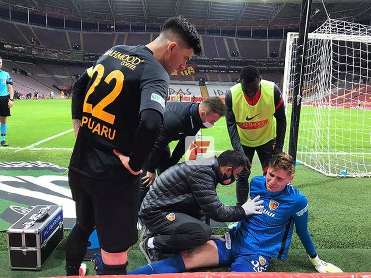 Silviu Lung jr, accidentare în Galatasaray - Kayserispor