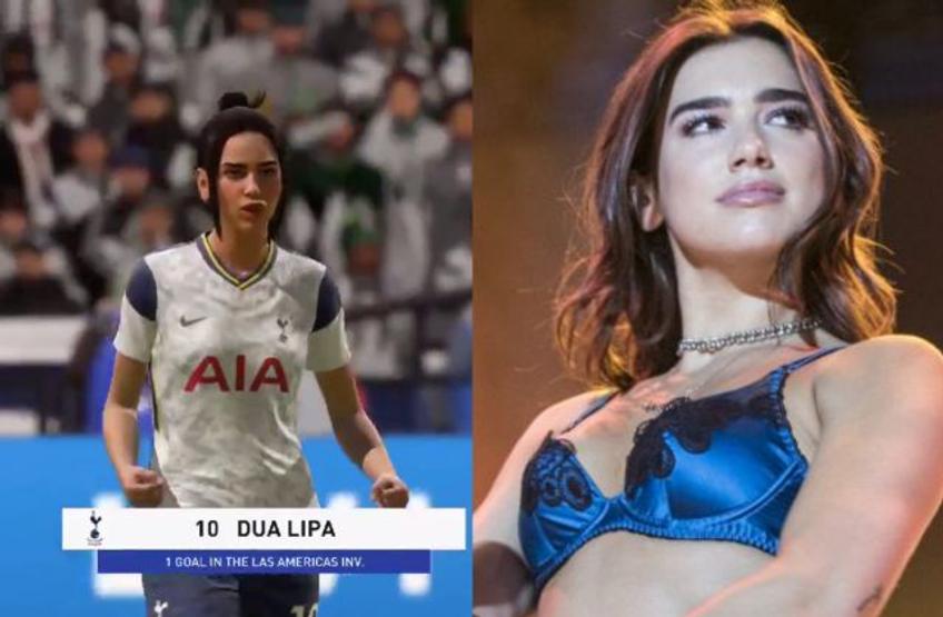 Gamerii sunt furioși după apariția cântăreței Dua Lipa în FIFA 21.