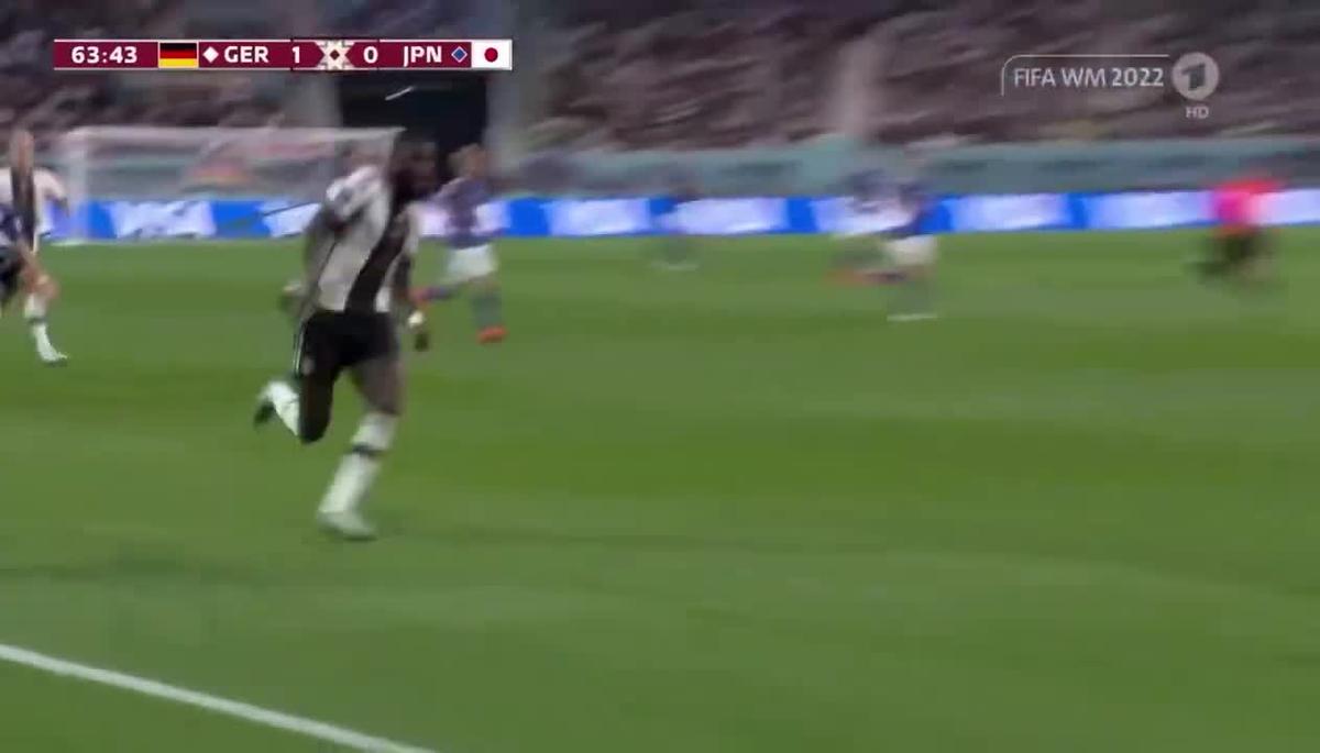 Rudiger, gest nesportiv cu Japonia