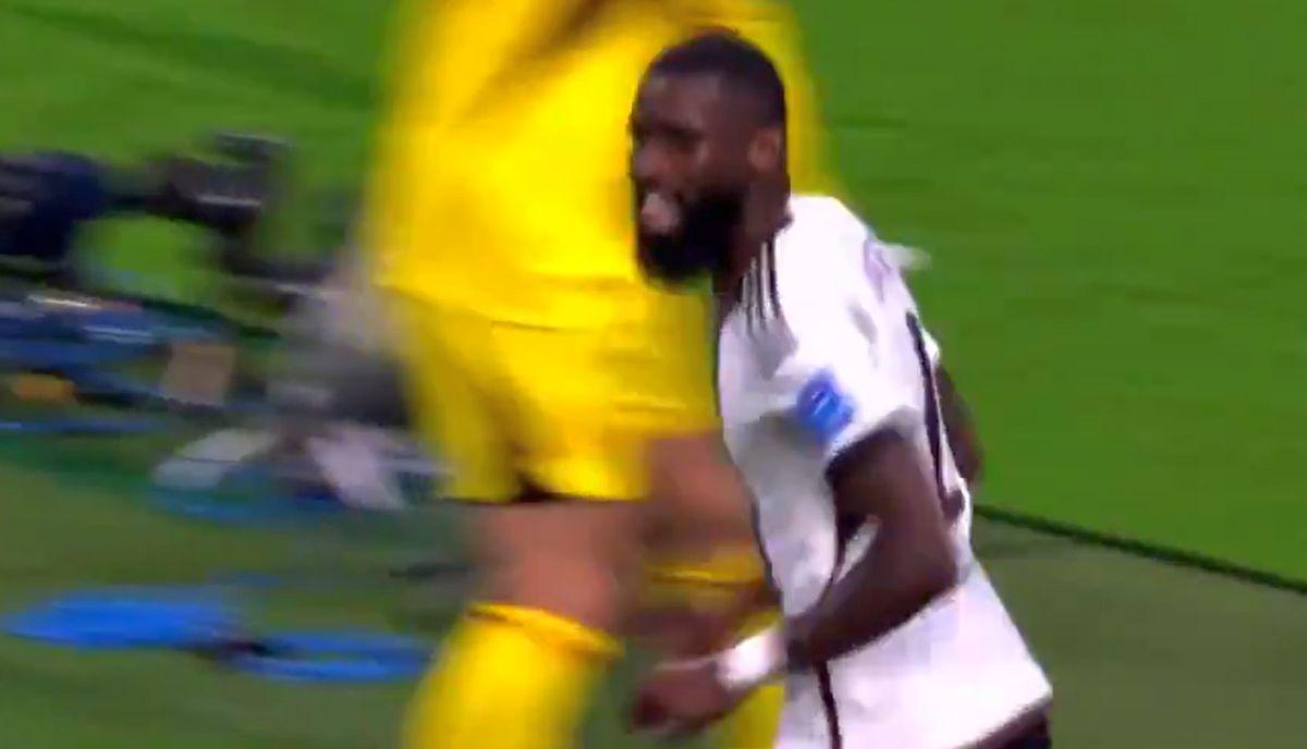 Rudiger, gest nesportiv cu Japonia