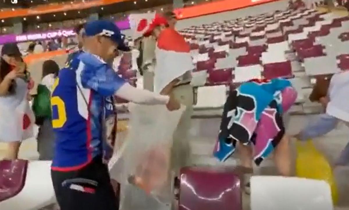 De ce fac suporterii japonezi curat după fiecare meci de la Mondial? Explicațiile fanilor