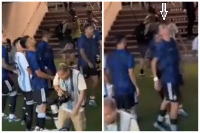Angel Di Maria a scuipat un brazilian după victoria Argentinei