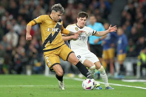 Andrei Rațiu, în meciul cu Real Madrid // foto: Guliver/gettyimages
