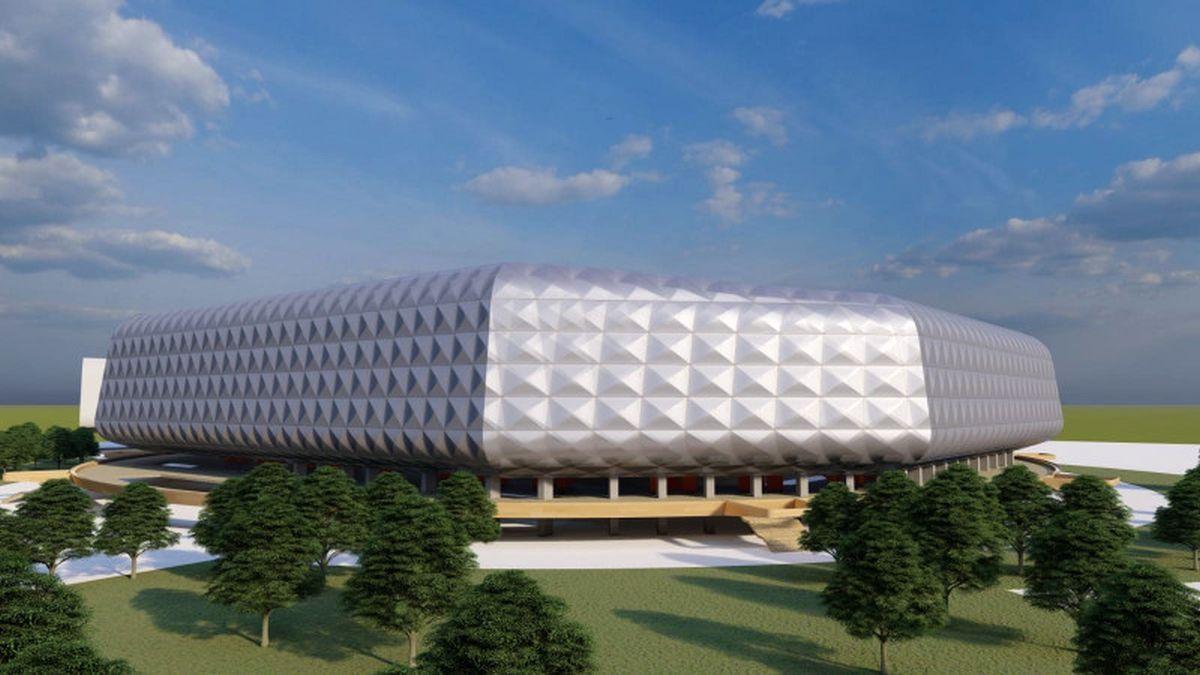 „Este momentul să ne apucăm de treabă” » O sală polivalentă nouă lângă „cel mai frumos stadion din România”