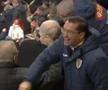 Ce a făcut Anghel Iordănescu în tribune la România - Elveția