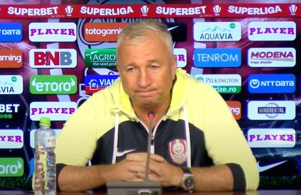 Dan Petrescu își perie rivalii de la U Cluj: „Domină adversarul, au salarii bune și un lot excelent” » A trasat obiectivul echipei până la finalul anului