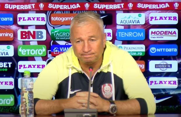 Dan Petrescu își perie rivalii de la U Cluj: „Domină adversarul, au salarii bune și un lot excelent” » A trasat obiectivul echipei până la finalul anului