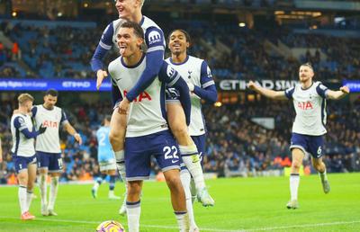 Manchester City - Tottenham 0-4 » Echipa lui Radu Drăgușin s-a impus categoric pe Etihad și i-a provocat campioanei Angliei a 3-a înfrângere consecutivă în Premier League