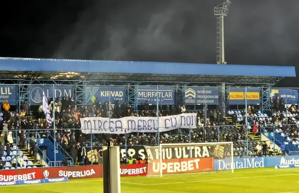 Chiar au crezut că e pentru Geoană? Situație jenantă, după mesajul afișat aseară în Superliga: „Scuze, am fost induși în eroare”