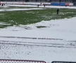 Start amânat cu o oră în Liga 2, la Reșița! Ultrașii au pus și ei mâna pe lopeți. Detalii și imagini de la stadion