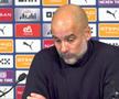 Pep Guardiola, după Manchester City - Tottenham 0-4