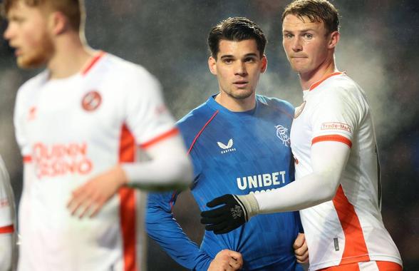 Presa din Scoția, prima reacție despre jocul făcut de Ianis Hagi + Nota după Rangers - Dundee