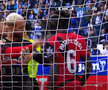 Andrei Rațiu, moment tensionat în Oviedo - Vallecano // FOTO: captură Digi Sport