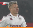 Claudiu Petrila, nemulțumit după ce a fost schimbat în CFR - Rapid // FOTO: captură Orange Sport