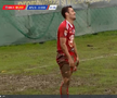 Gazonul de la CS Afumați - Sepsi / foto: capturi Prima Sport