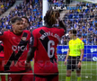 Andrei Rațiu, moment tensionat în Oviedo - Vallecano // FOTO: captură Digi Sport