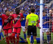 Andrei Rațiu, moment tensionat în Oviedo - Vallecano // FOTO: captură Digi Sport