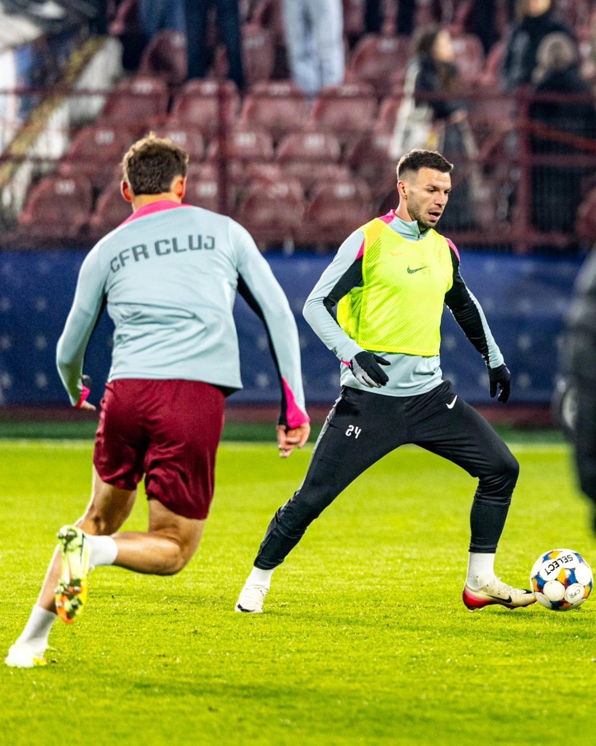 CFR Cluj - Rapid, imagini înaintea partidei din Gruia