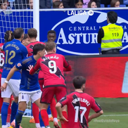 Andrei Rațiu, moment tensionat în Oviedo - Vallecano