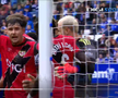 Andrei Rațiu, moment tensionat în Oviedo - Vallecano // FOTO: captură Digi Sport