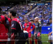 Andrei Rațiu, moment tensionat în Oviedo - Vallecano // FOTO: captură Digi Sport