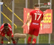 Gazonul de la CS Afumați - Sepsi / foto: capturi Prima Sport