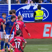 Andrei Rațiu, moment tensionat în Oviedo - Vallecano