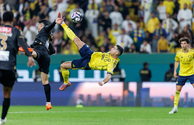 Ca în meciul cu Juventus! Gol MAGNIFIC din foarfecă marcat de Cristiano Ronaldo la ultima fază!