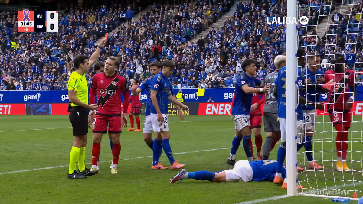 Andrei Rațiu, moment tensionat în Oviedo - Vallecano
