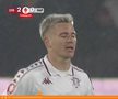 Claudiu Petrila, nemulțumit după ce a fost schimbat în CFR - Rapid // FOTO: captură Orange Sport
