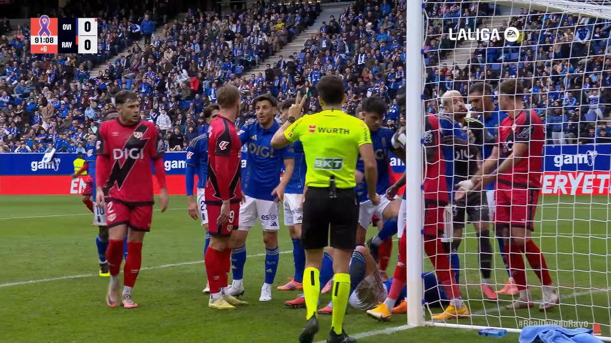 Andrei Rațiu, moment tensionat în Oviedo - Vallecano